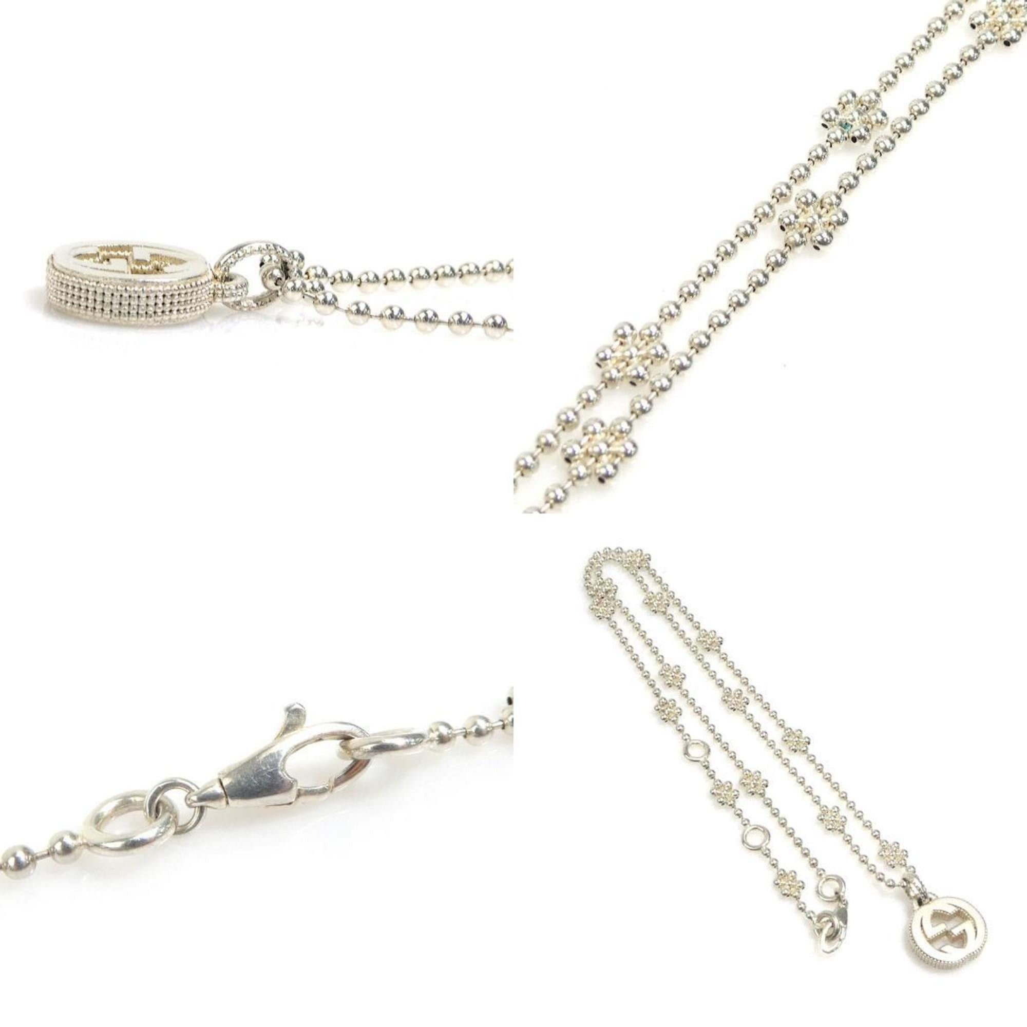 Gucci Gucci Interlocking G Necklace in 925 Sterling Silver for Women e61170a Size ONE SIZE - 4 Thumbnail