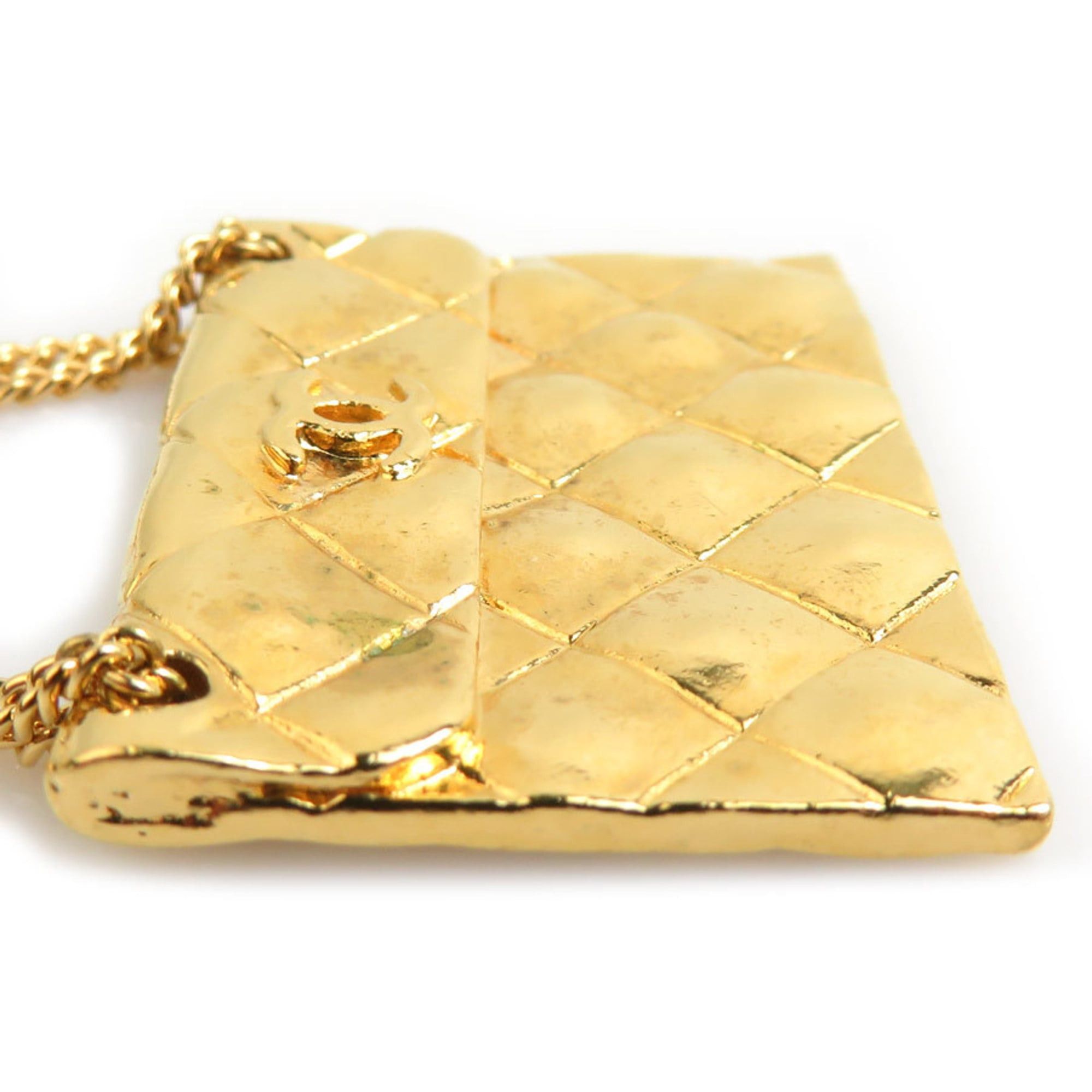 Chanel CHANEL Coco Mark Bag Motif Metal Gold Brooch for Women e61202i Size ONE SIZE - 4 Thumbnail