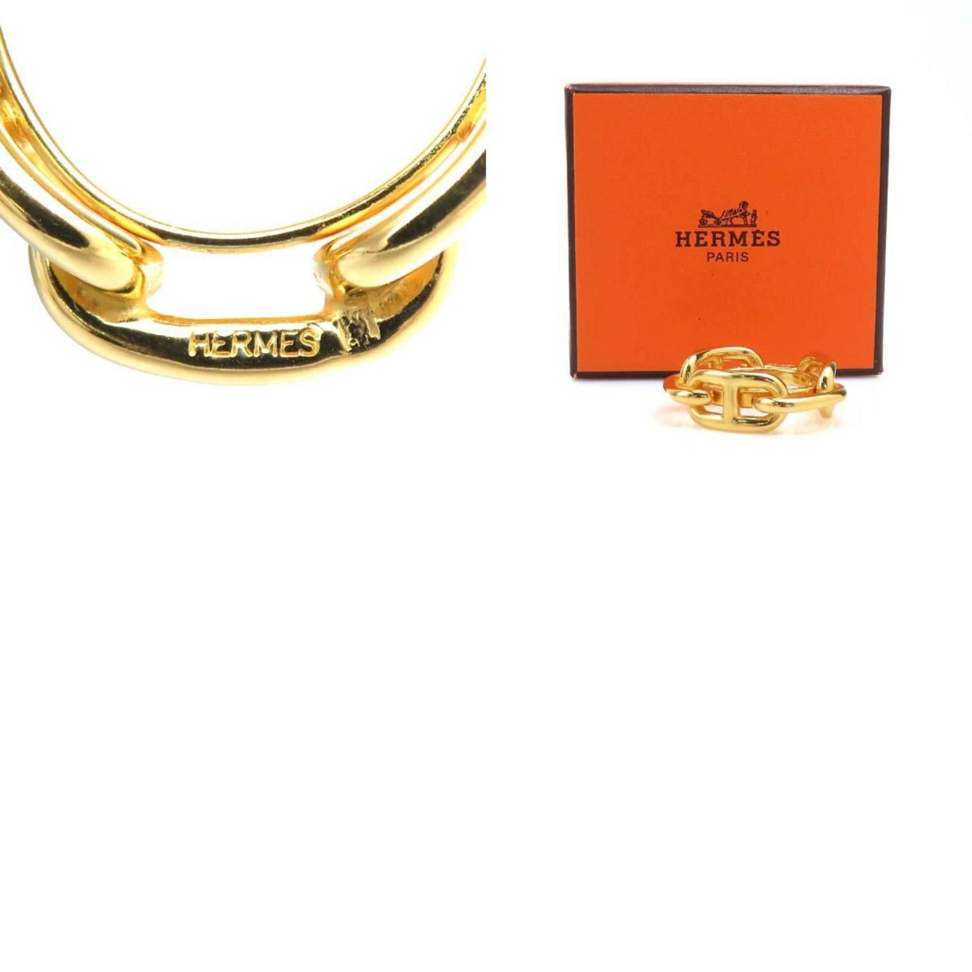 Hermes Hermes Chaine d'Ancre scarf and ring in metal gold for women (e61225a) Size ONE SIZE - 5 Thumbnail