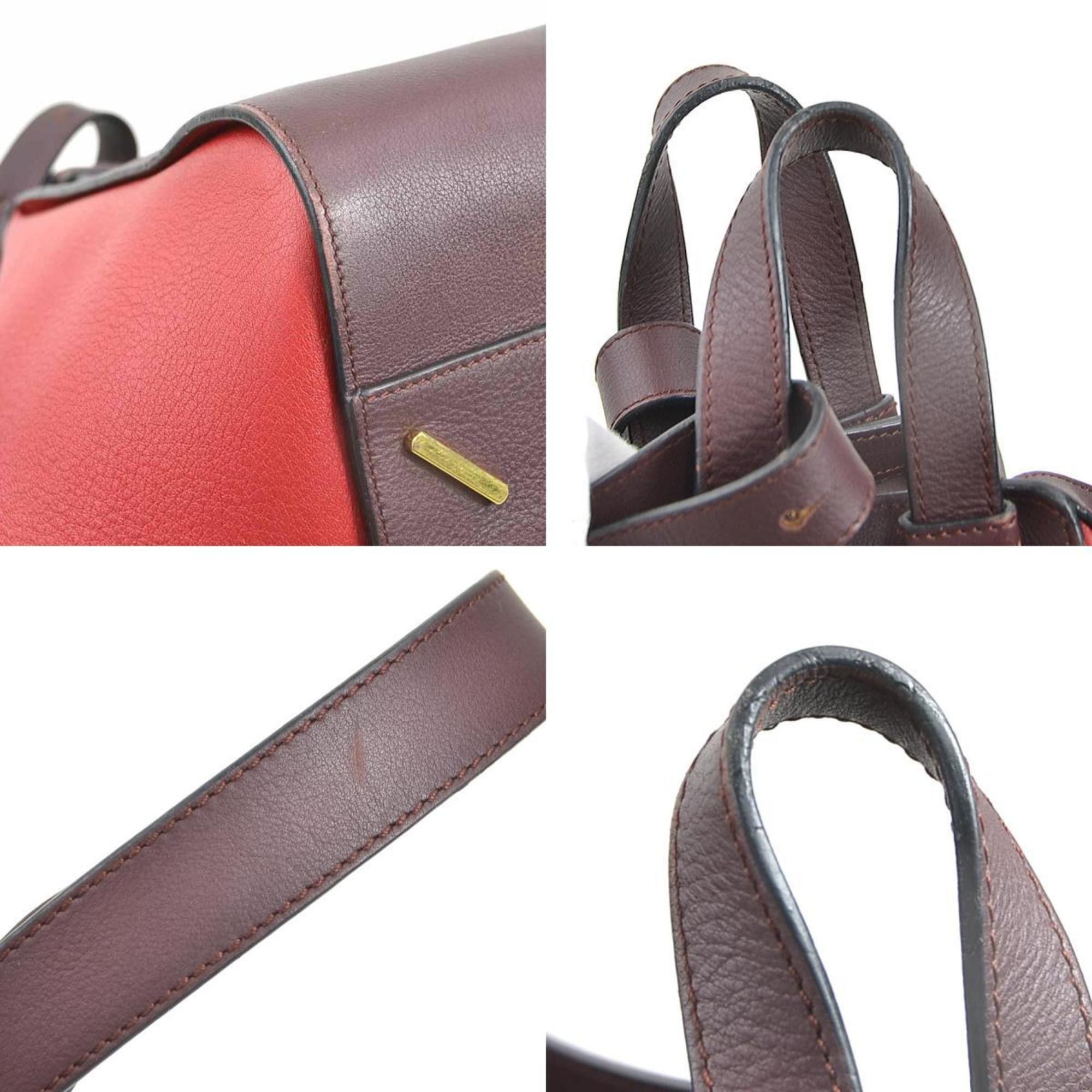 Loewe LOEWE Hammock Small Leather Shoulder Bag in Burgundy/Red Gold (e61175a) Size ONE SIZE - 4 Thumbnail