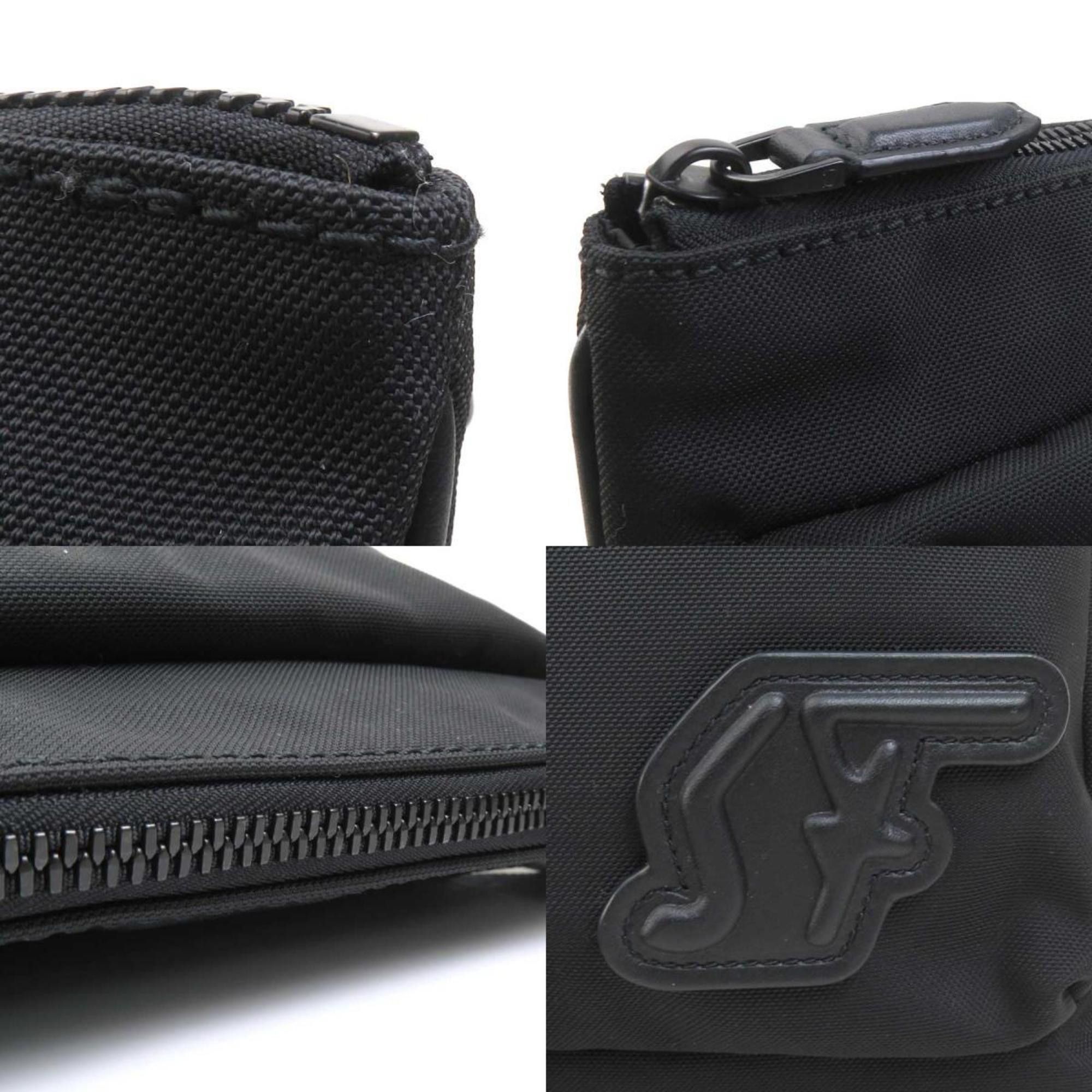 Salvatore Ferragamo Salvatore Ferragamo Men's Nylon Black Shoulder Bag (H31735N) Size ONE SIZE - 4 Thumbnail