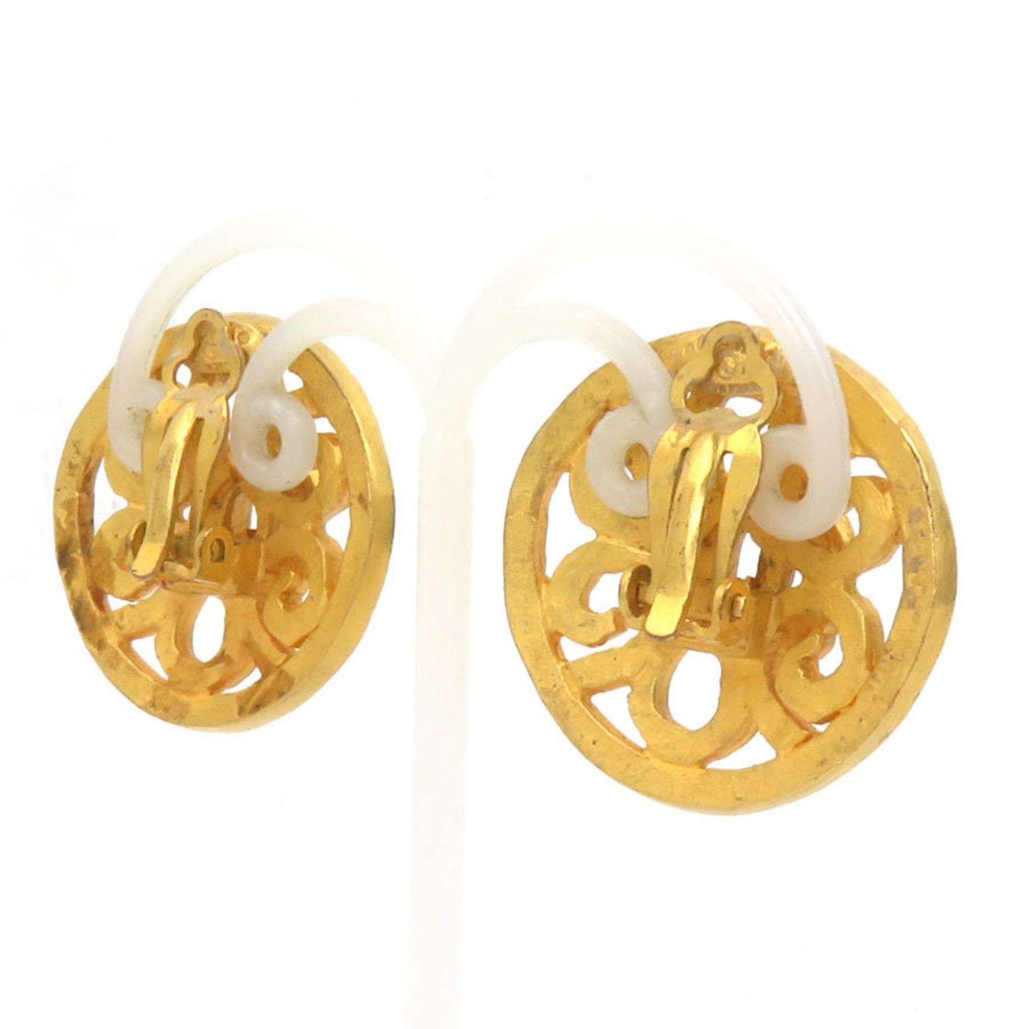 Chanel CHANEL Metal Gold Earrings for Women h31768a Size ONE SIZE - 2 Thumbnail