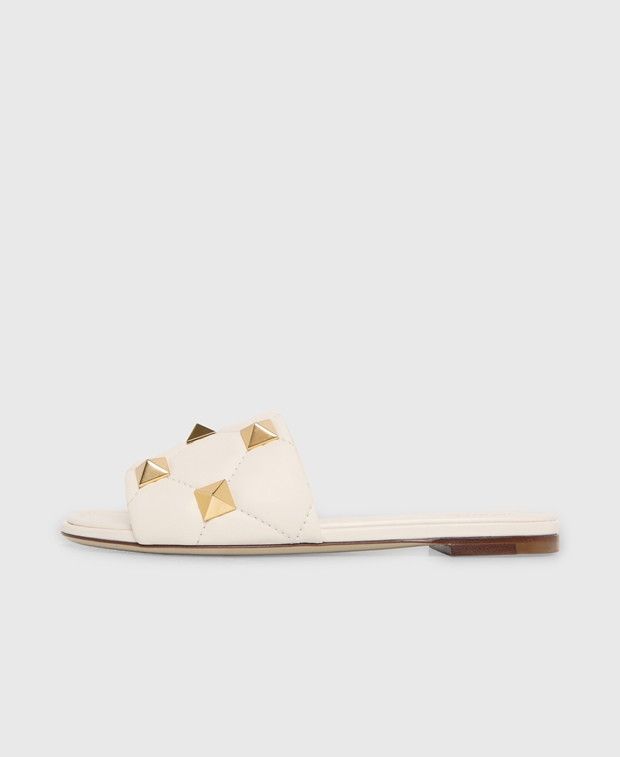 Valentino Roman Stud Mules Size US 6 / IT 36 - 4 Thumbnail