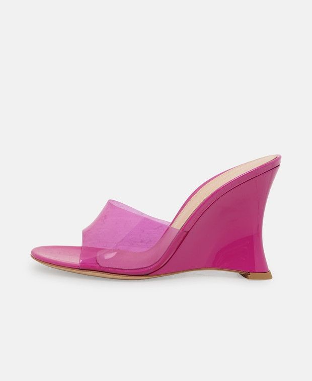 Gianvito Rossi Glass bloom Mules Size US 7 / IT 37 - 4 Thumbnail