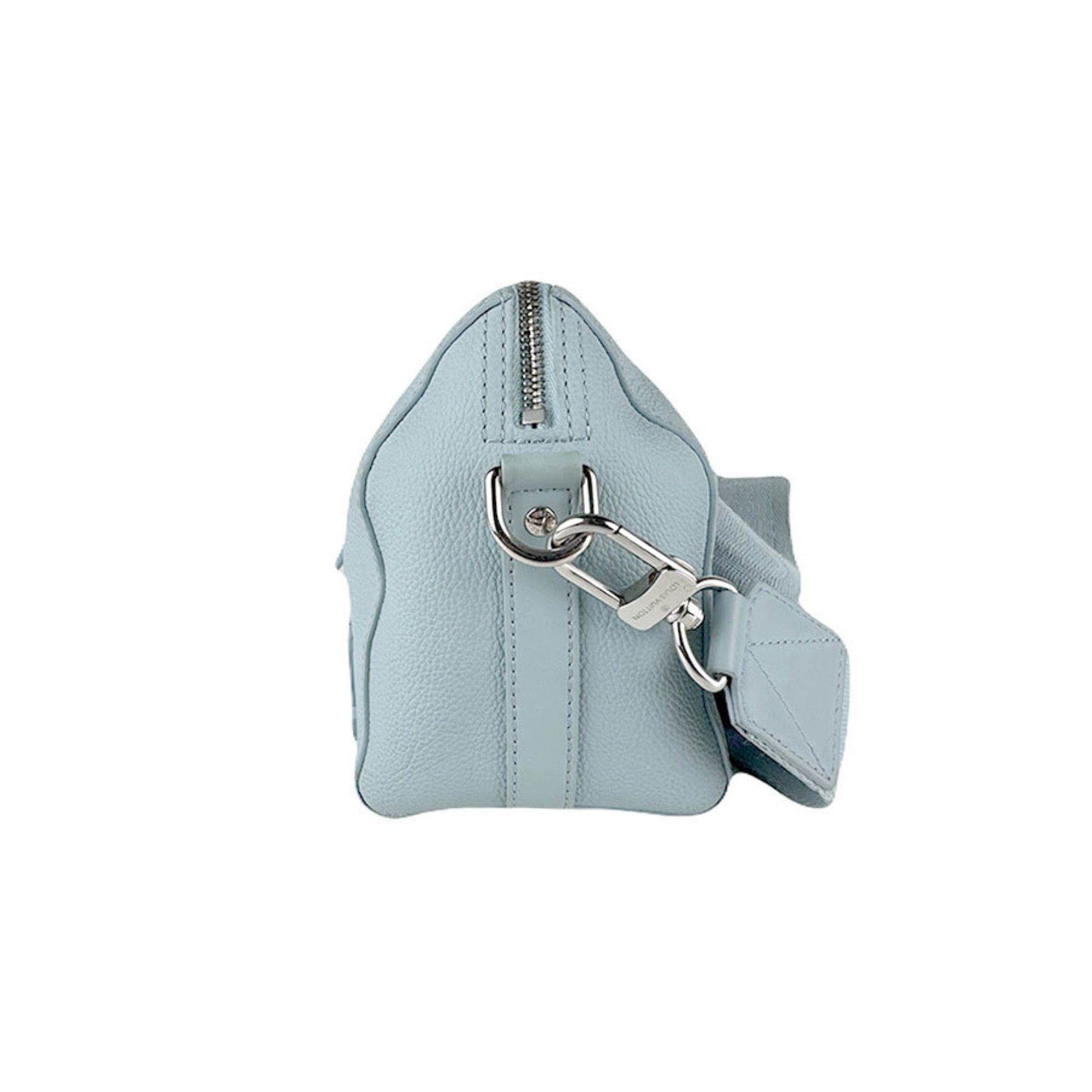 Louis Vuitton Louis Vuitton Aerogram City Keepall Shoulder Bag in Light Blue and Silver, Women's, M23725 z8023 Size ONE SIZE - 2 Thumbnail