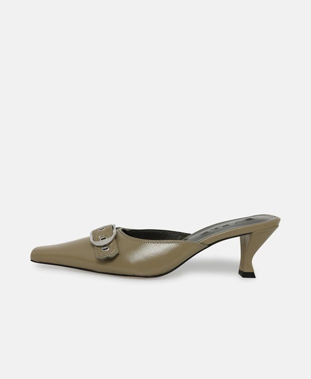 By Far Evelyn Mangrove Mules Size US 7 / IT 37 - 4 Thumbnail