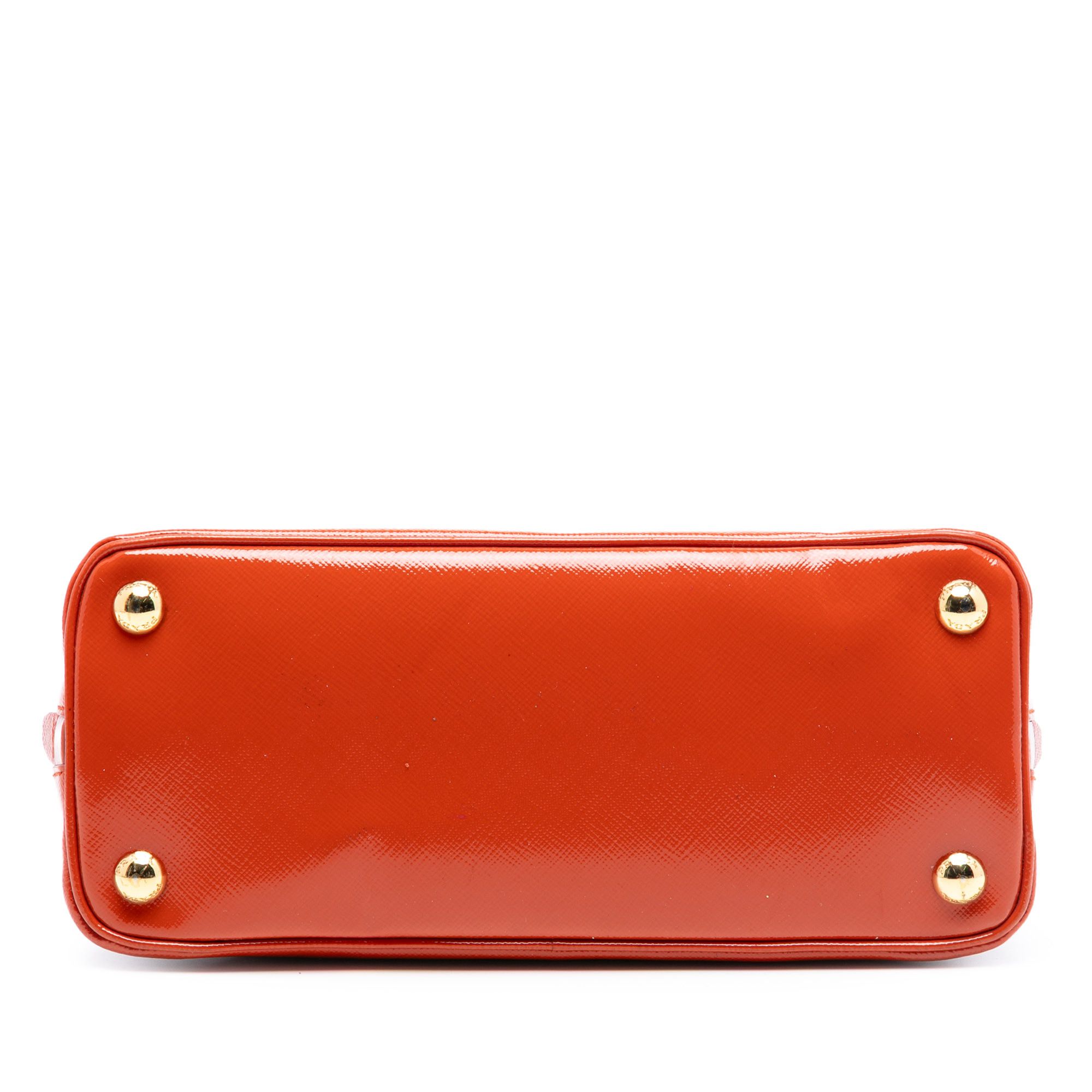 Prada Prada Small Saffiano Vernice Promenade Satchel Size ONE SIZE - 3 Thumbnail