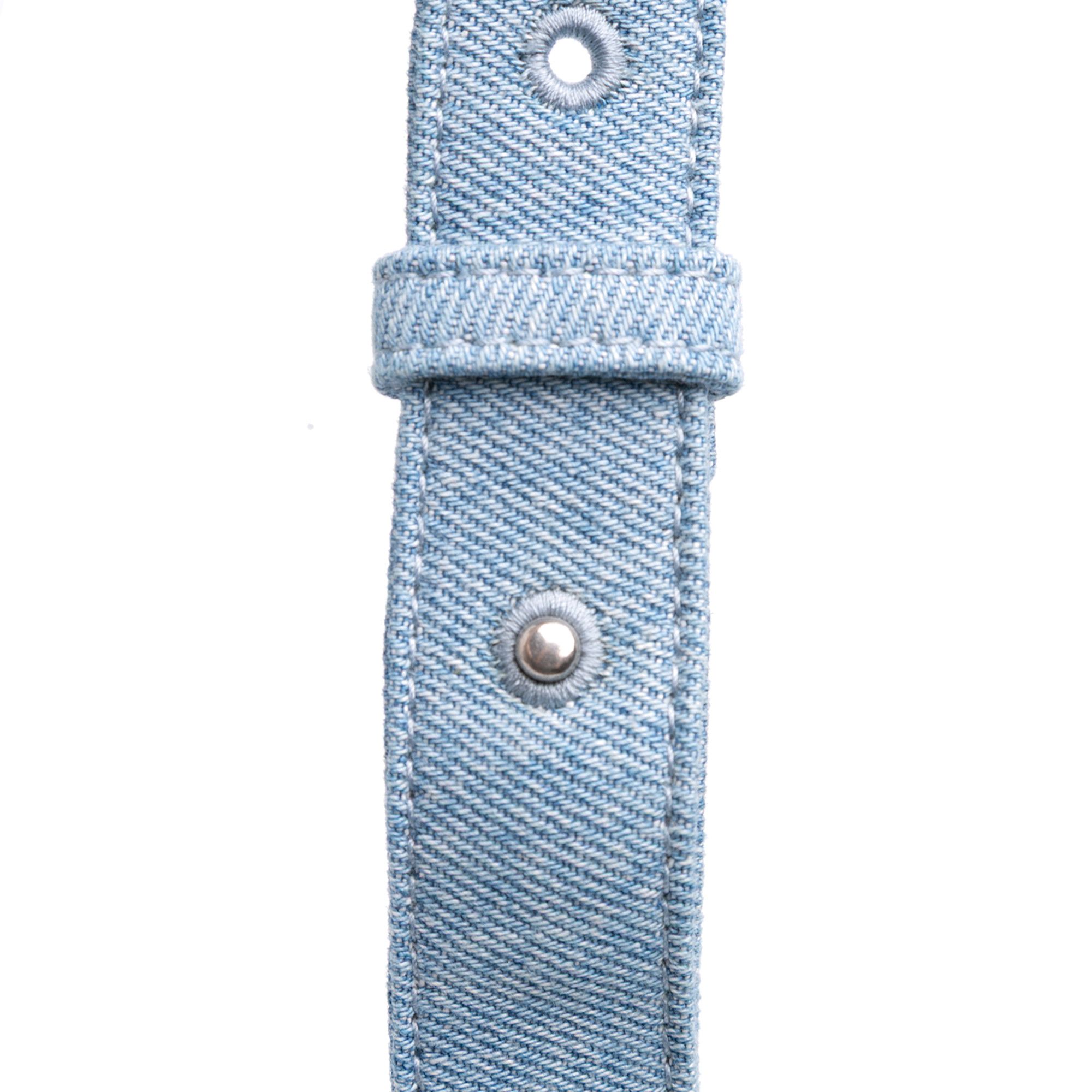 Bottega Veneta Bottega Veneta Denim Intrecciato Cassette Crossbody Size ONE SIZE - 10 Thumbnail