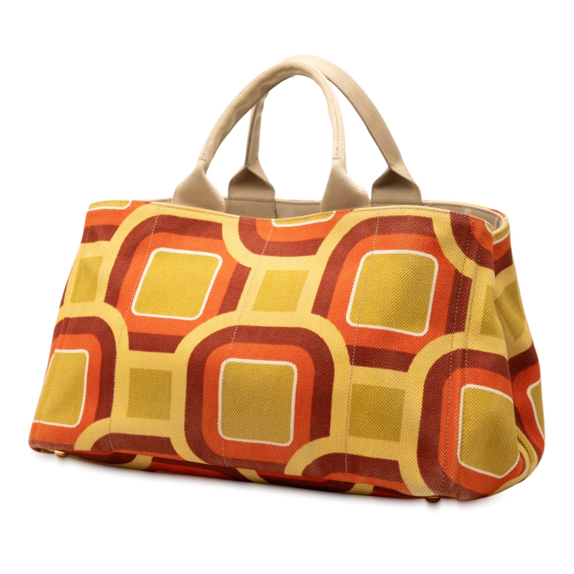 Prada Prada Large Printed Canvas Canapa Soho Satchel Size ONE SIZE - 2 Thumbnail