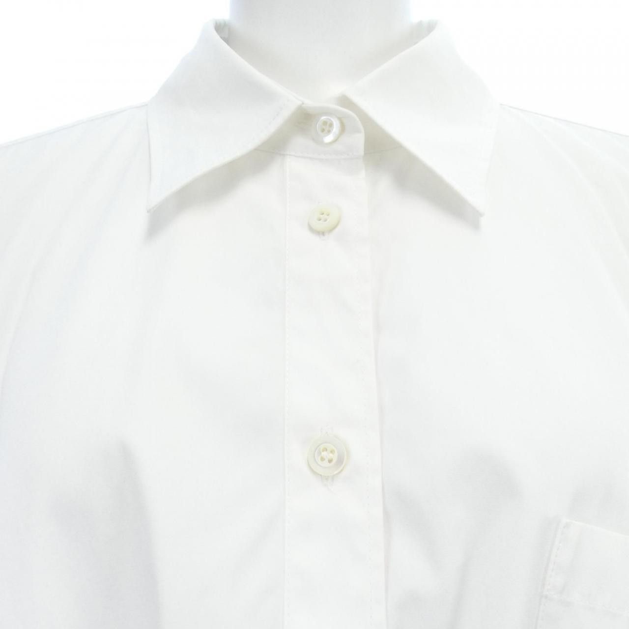 Prada Prada Prada Shirt Cotton Dress Shirt P439GR S231 1227 DUTY FREE for USA Size ONE SIZE - 5 Thumbnail