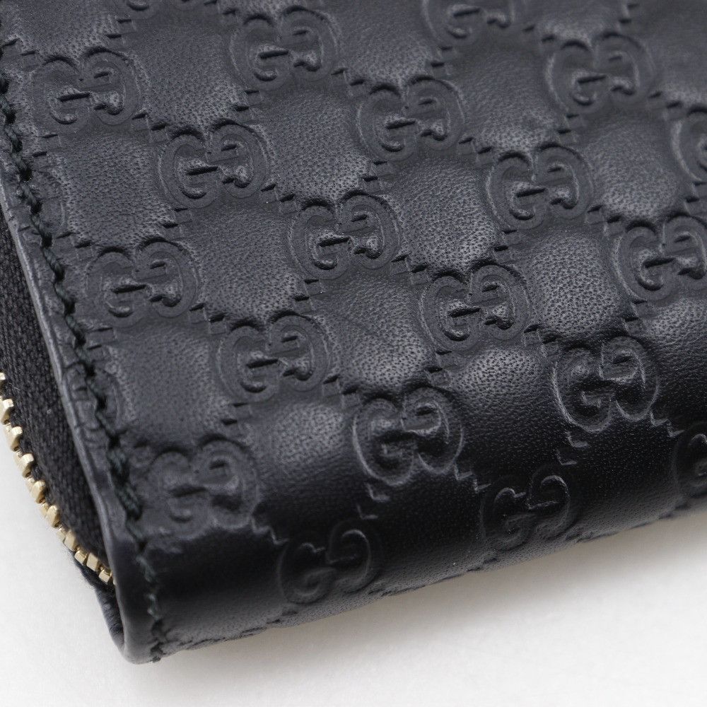 Gucci Gucci Gucci GG Micro Shima Leather Coin Case Leather Coin Case 449896 DUTY FREE for USA Size ONE SIZE - 6 Thumbnail
