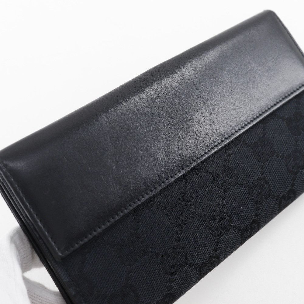 Gucci Gucci Gucci Jackie GG Canvas Long Wallet Canvas Long Wallet 05479 DUTY FREE for USA Size ONE SIZE - 11 Thumbnail