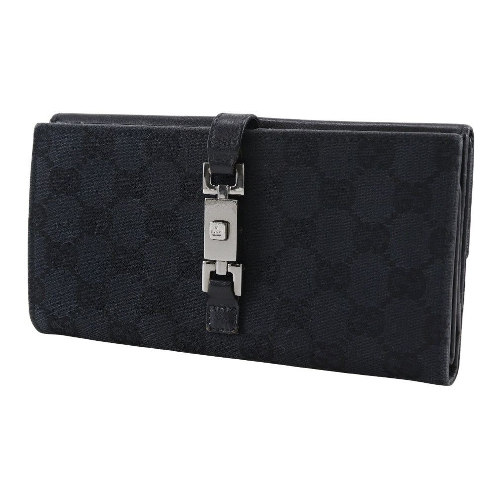 Gucci Gucci Gucci Jackie GG Canvas Long Wallet Canvas Long Wallet 05479 DUTY FREE for USA Size ONE SIZE - 2 Thumbnail