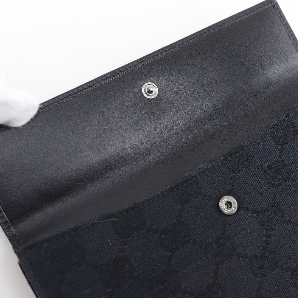 Gucci Gucci Gucci Jackie GG Canvas Long Wallet Canvas Long Wallet 05479 DUTY FREE for USA Size ONE SIZE - 17 Thumbnail