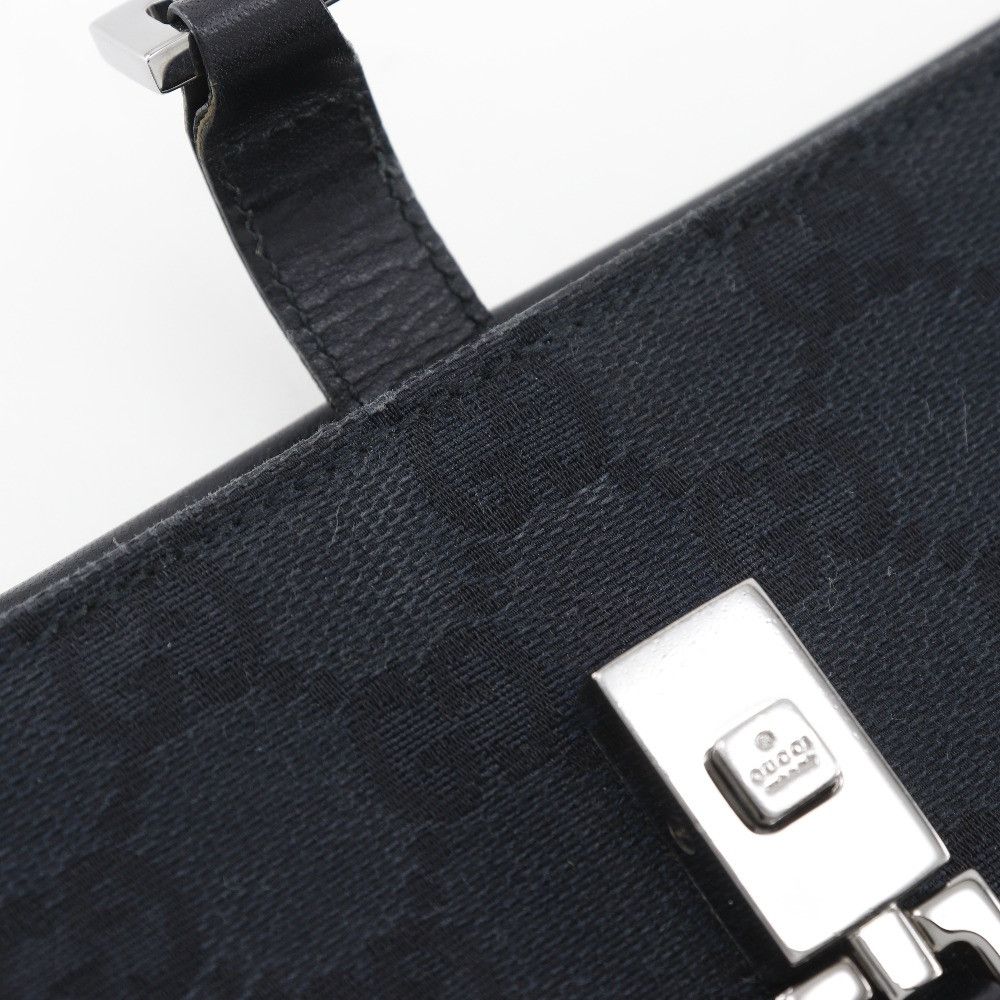 Gucci Gucci Gucci Jackie GG Canvas Long Wallet Canvas Long Wallet 05479 DUTY FREE for USA Size ONE SIZE - 10 Thumbnail