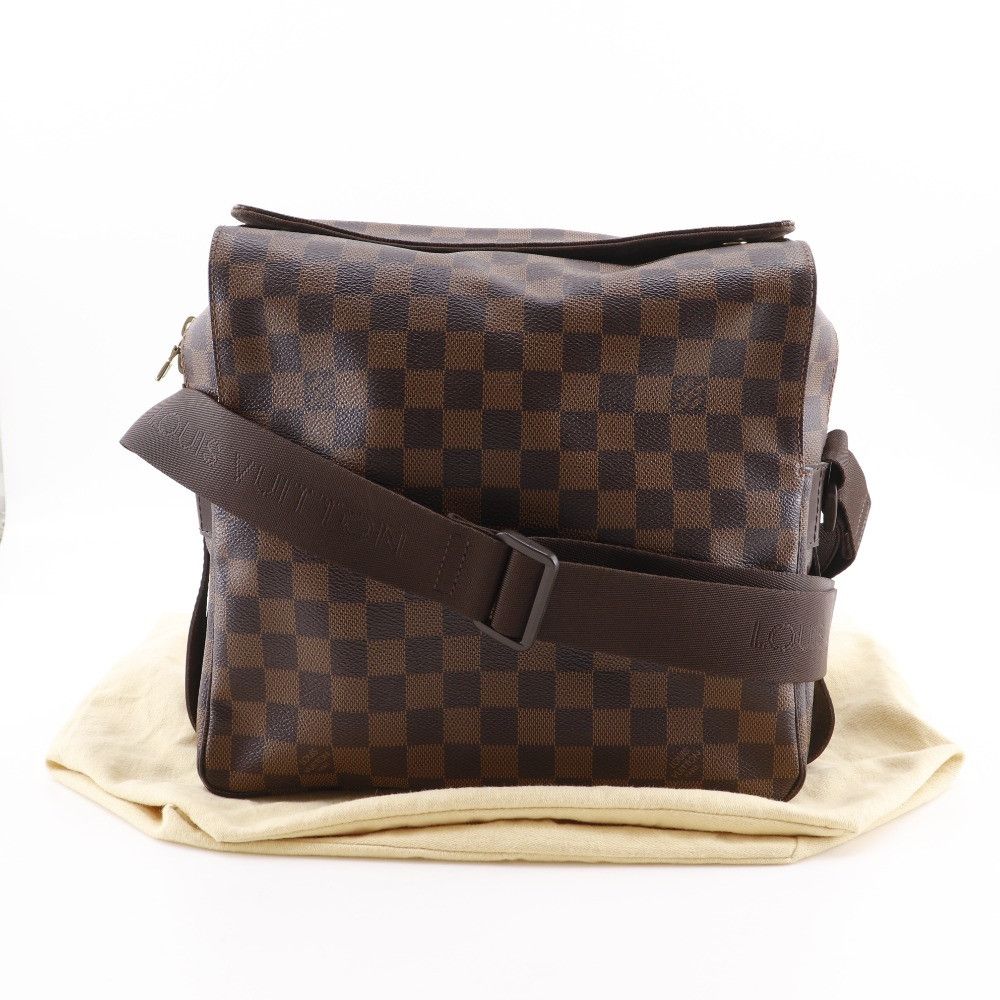 Louis Vuitton Louis Vuitton Louis Vuitton Naviglio Damier Canvas Shoulder Bag Canvas Shoulder Bag N45255 DUTY FREE for USA Size ONE SIZE - 18 Thumbnail
