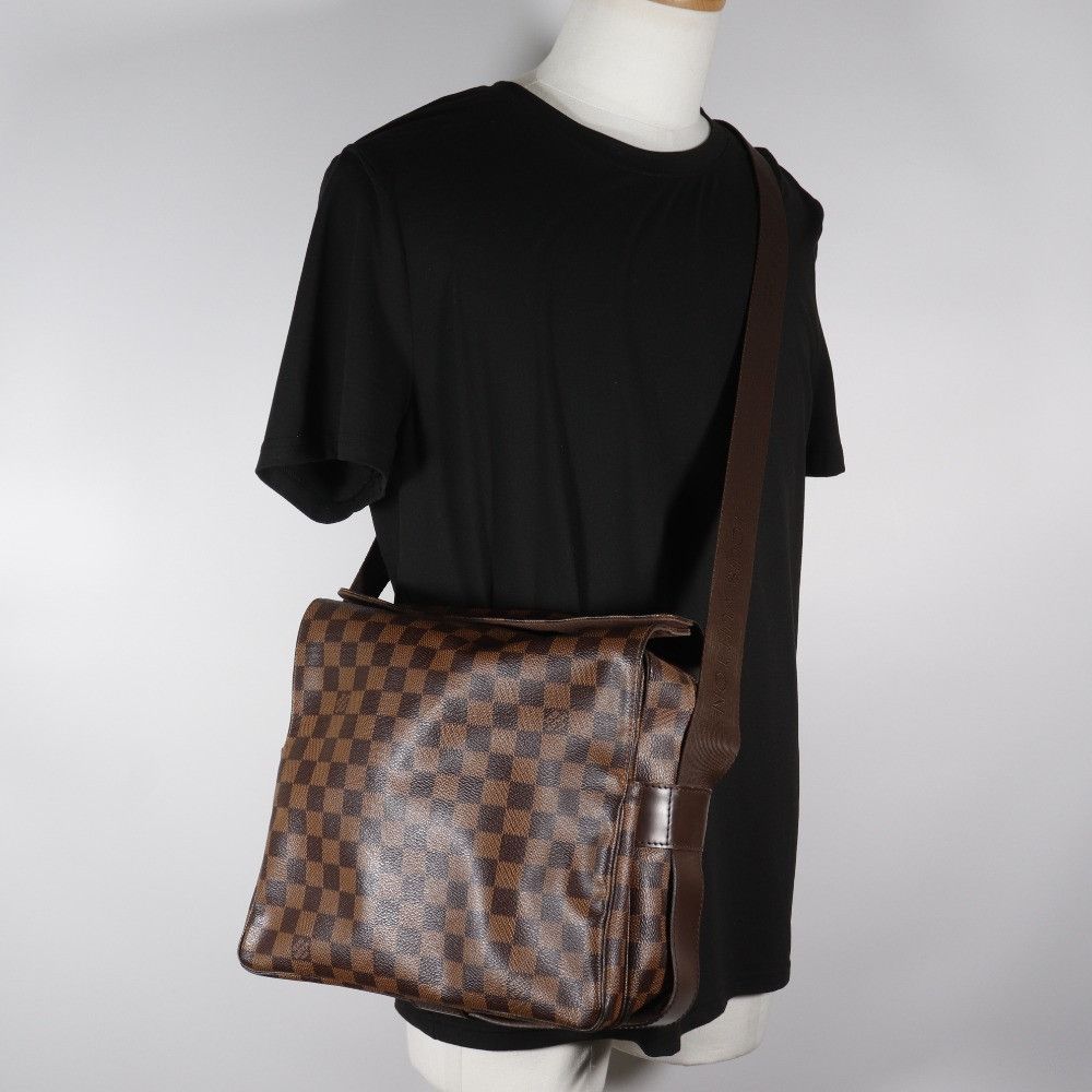 Louis Vuitton Louis Vuitton Louis Vuitton Naviglio Damier Canvas Shoulder Bag Canvas Shoulder Bag N45255 DUTY FREE for USA Size ONE SIZE - 17 Thumbnail