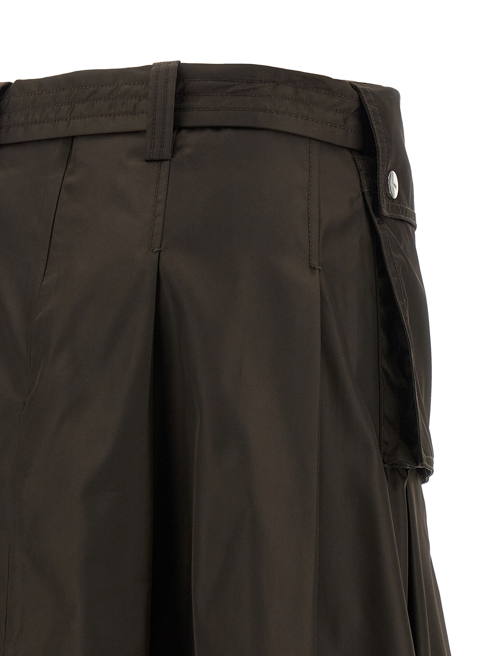 Ganni 'Duchesse Nylon Pleated' Skirt Size 25" / US 0 / IT 36 - 4 Thumbnail