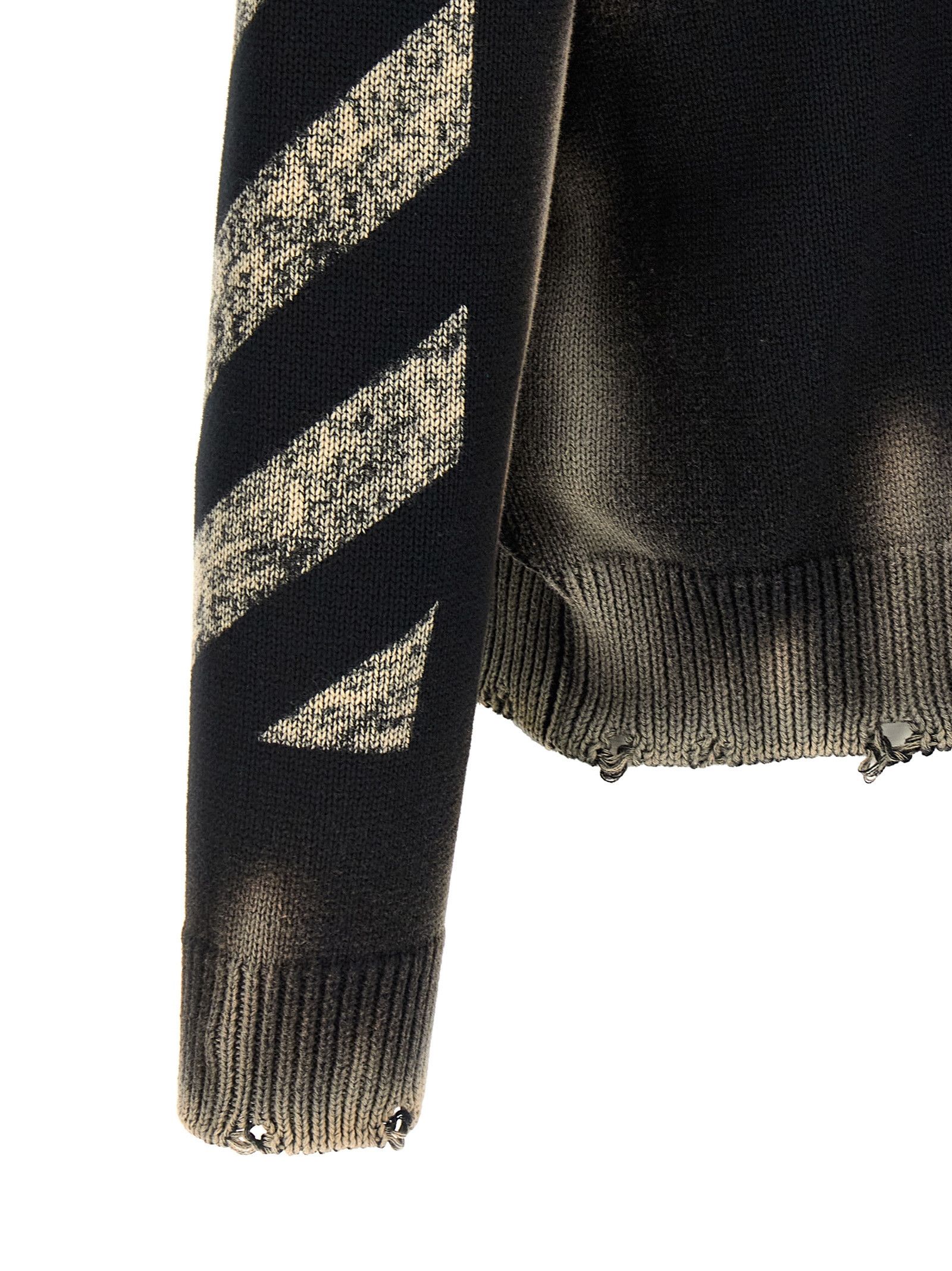 Off-White 'Diag Arr Corrosion' Sweater Size US XL / EU 56 / 4 - 4 Thumbnail