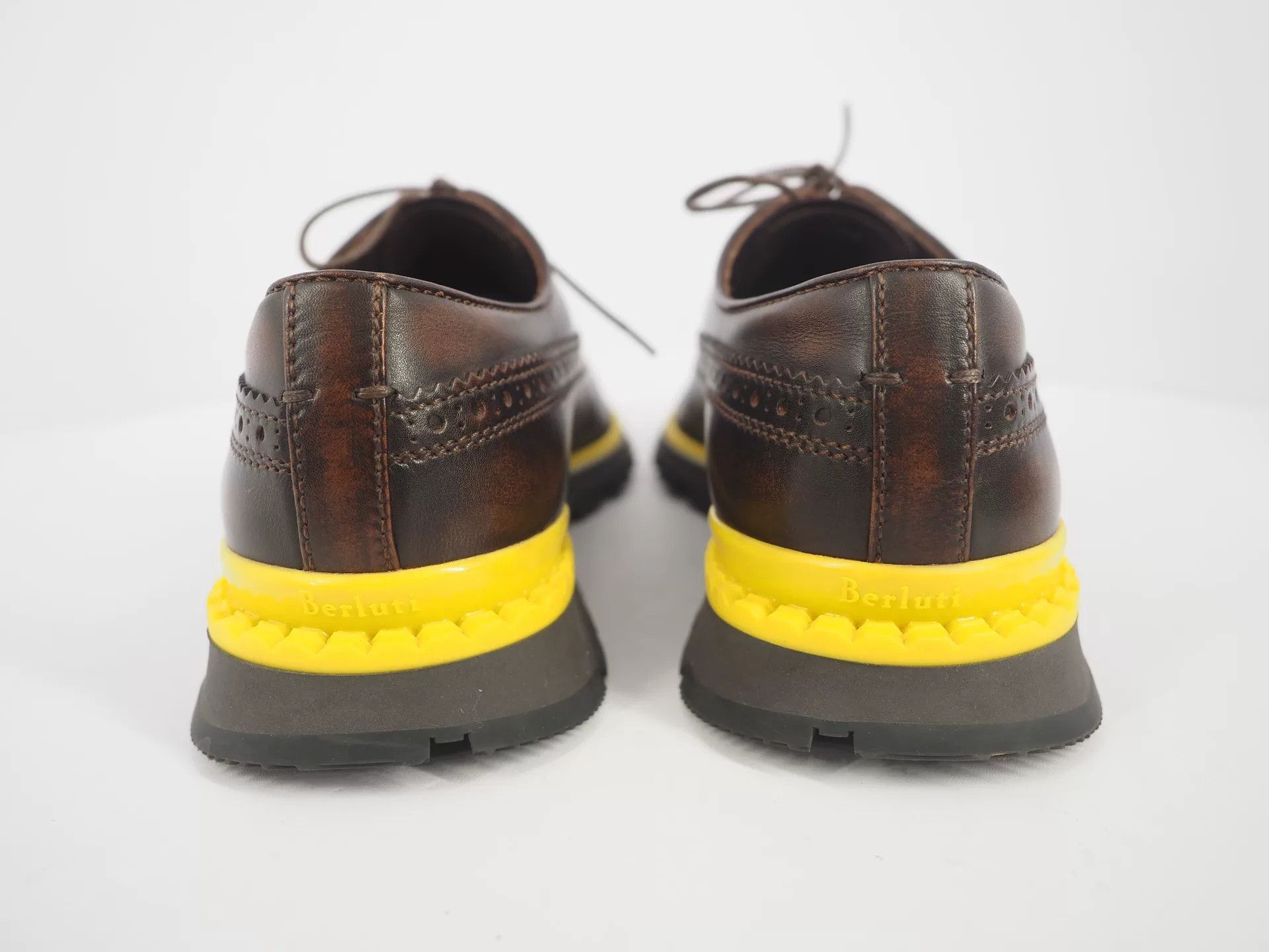 Berluti berluti brown leather sneakers UK6 Size US 8 / EU 41 - 5 Thumbnail