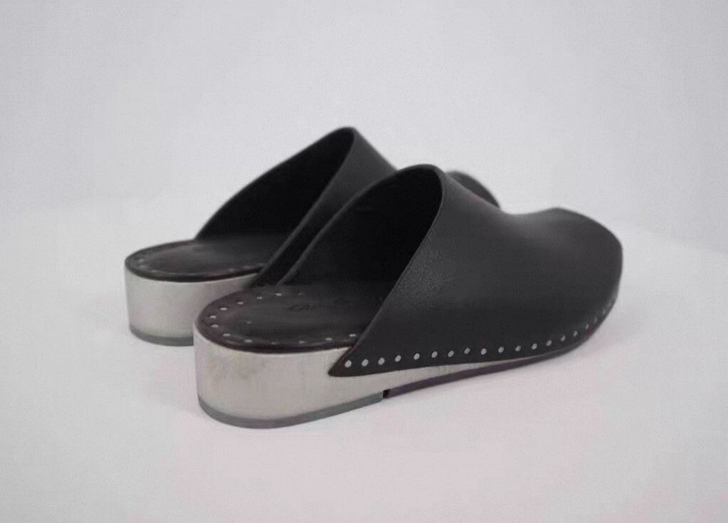 Rick Owens Rick Owens Silver Studded Clog Shoes Size US 9 / EU 42 - 2 Thumbnail