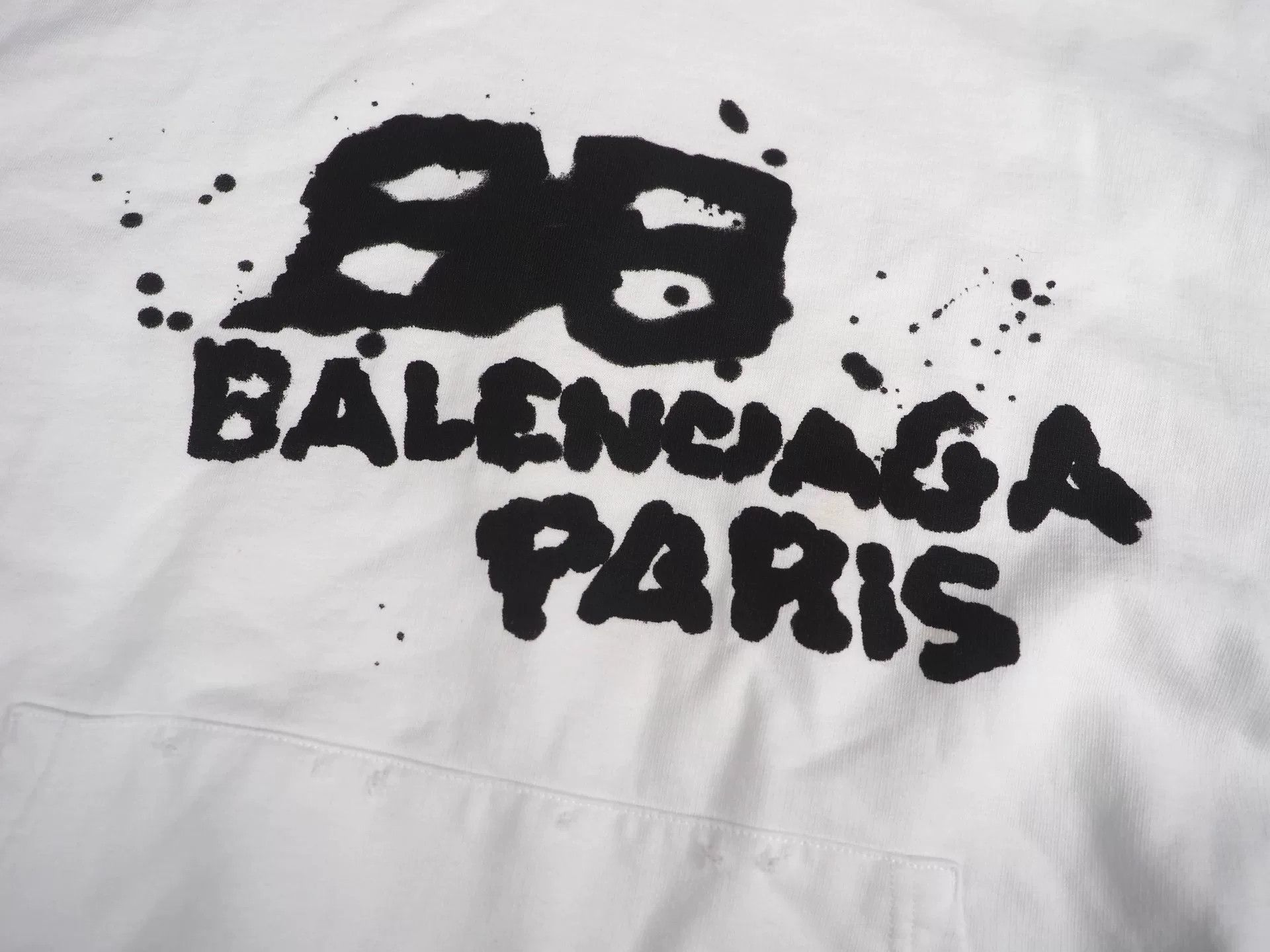 Balenciaga balenciaga hand drawn logo oversized hoodie Size US M / EU 48-50 / 2 - 4 Thumbnail