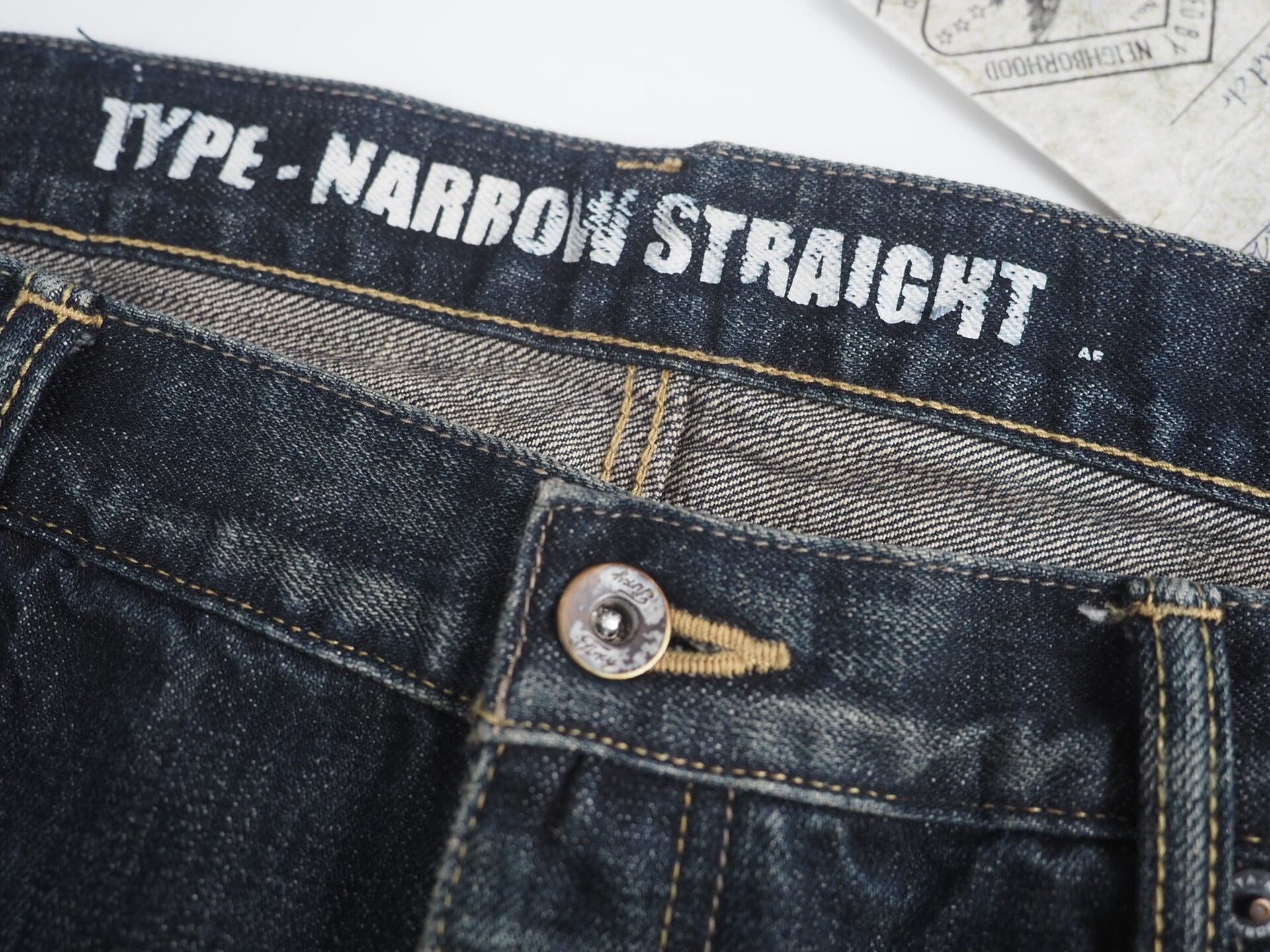 Neighborhood limited edition blue patch jeans Size US 31 - 5 Thumbnail