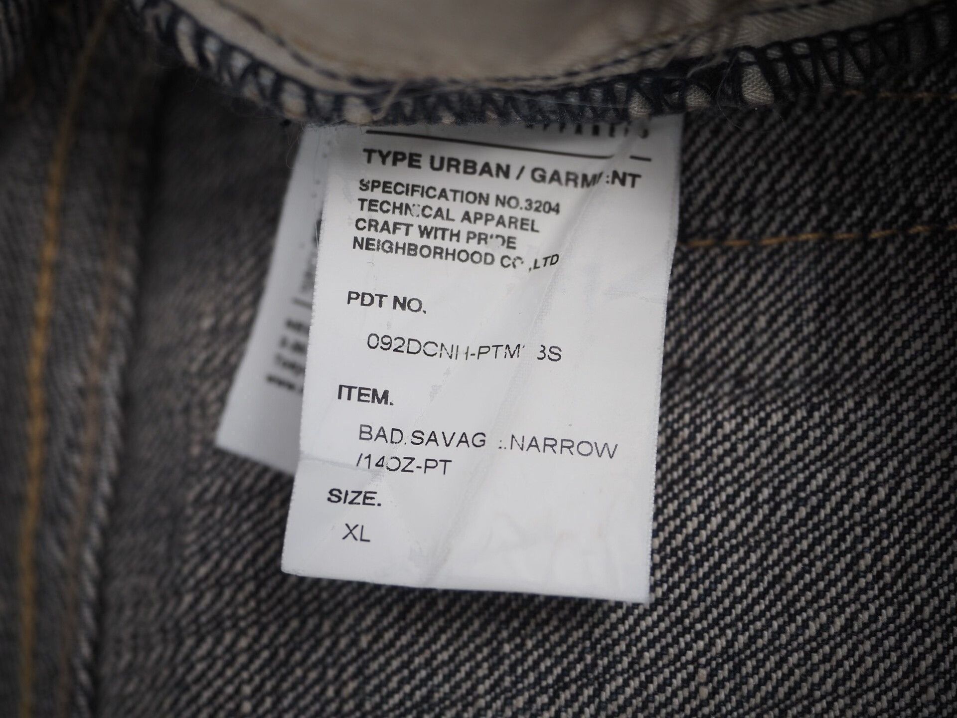 Neighborhood limited edition blue patch jeans Size US 31 - 8 Thumbnail
