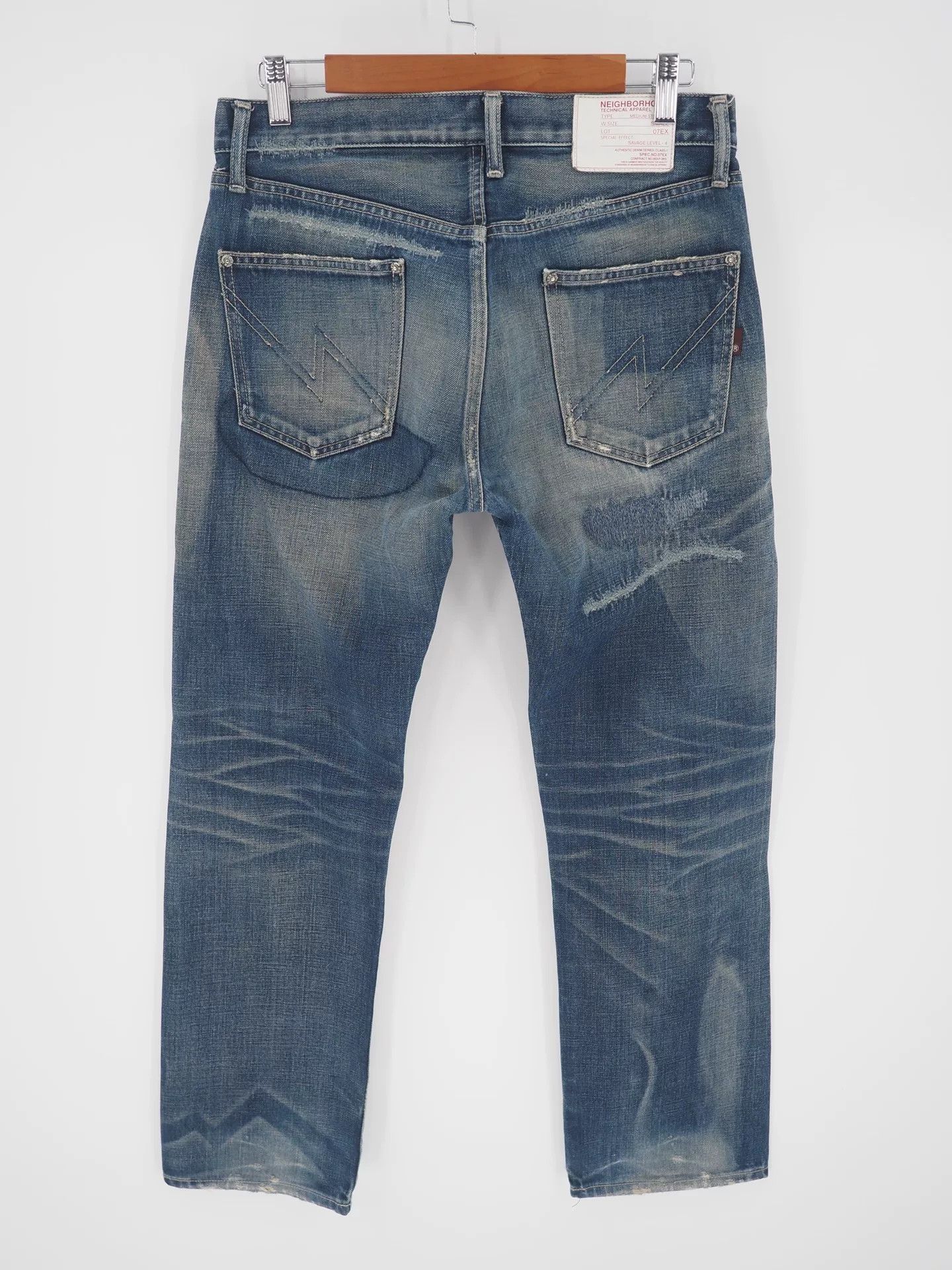 Neighborhood neigborhood scab savage denim pants medium Size US 28 / EU 44 - 2 Thumbnail
