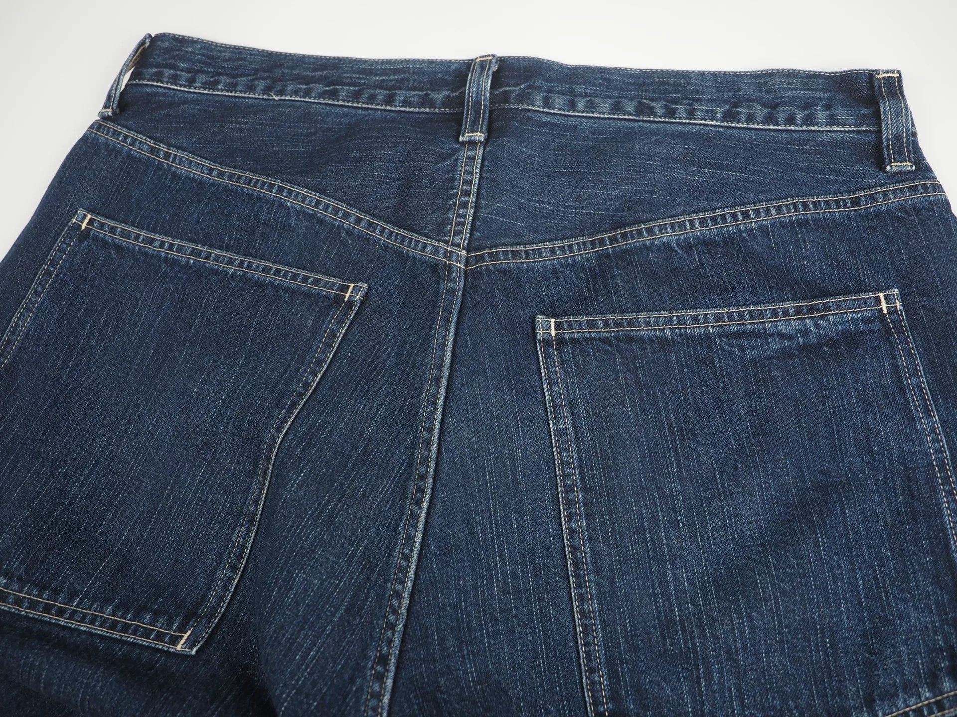 Porter Classic navy wide-leg denim pants by porter classic Size US 31 - 5 Thumbnail