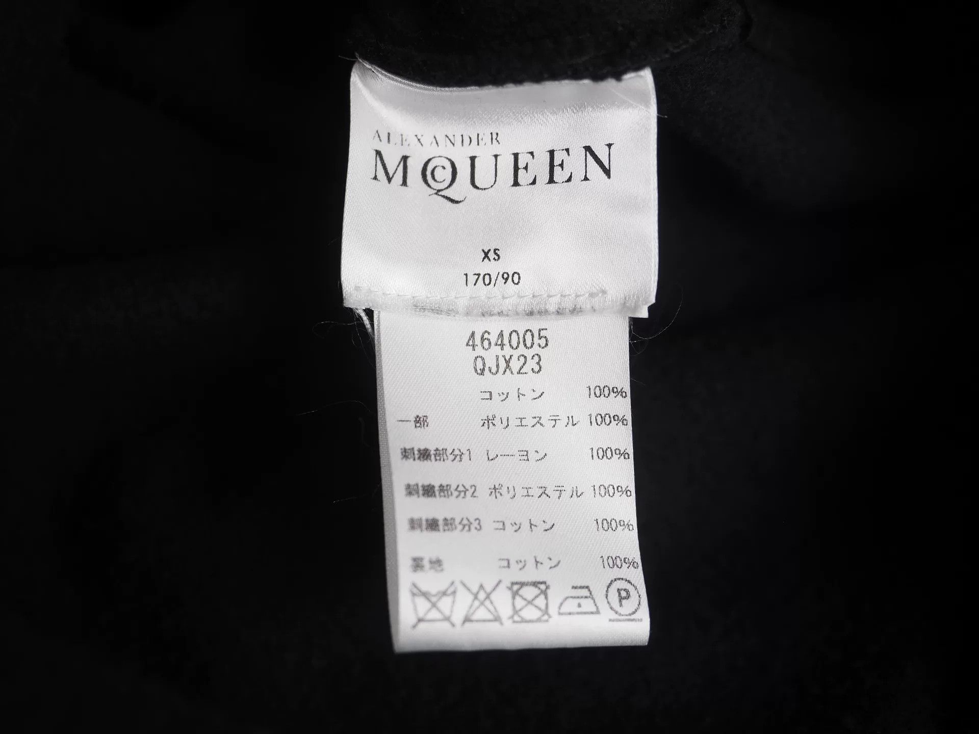 Alexander McQueen alexander mcqueen zip long hoodie black xs Size US XS / EU 42 / 0 - 7 Thumbnail