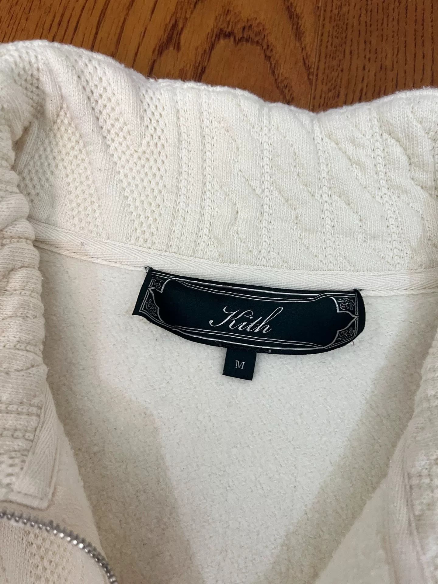 Kith kith knit sweatshirt in cream color Size US M / EU 48-50 / 2 - 2 Thumbnail