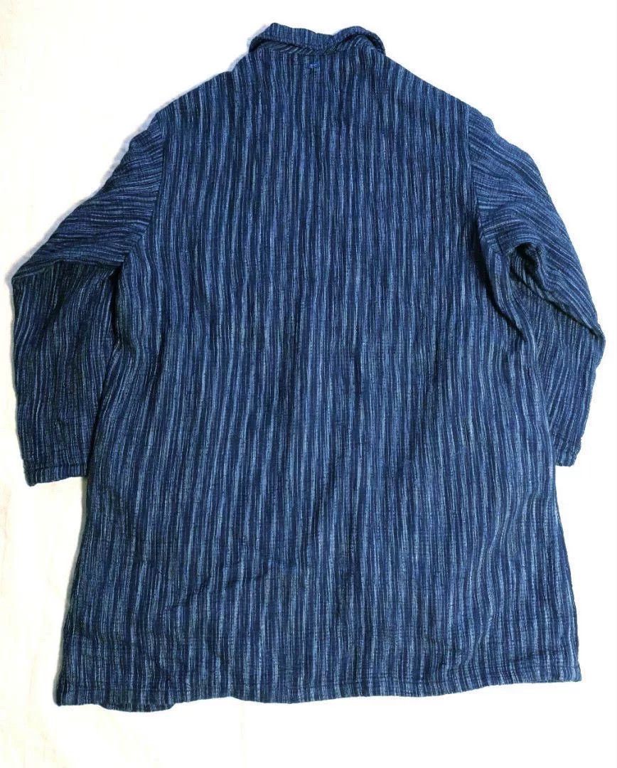 Porter Classic indigo kasuri coat by porter classic Size US M / EU 48-50 / 2 - 3 Thumbnail