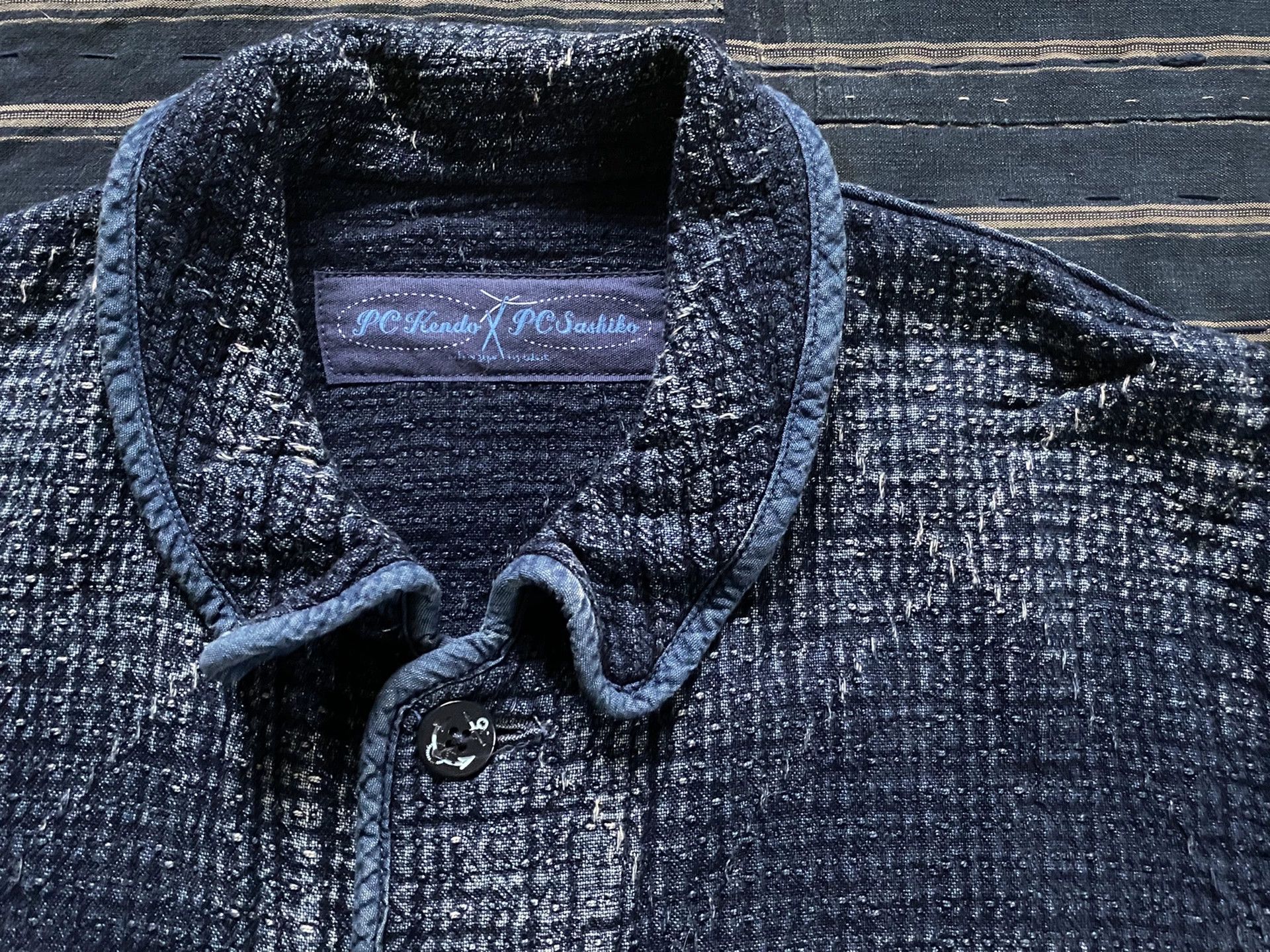 Porter Classic porter classic sashiko original french jacket Size US M / EU 48-50 / 2 - 2 Thumbnail