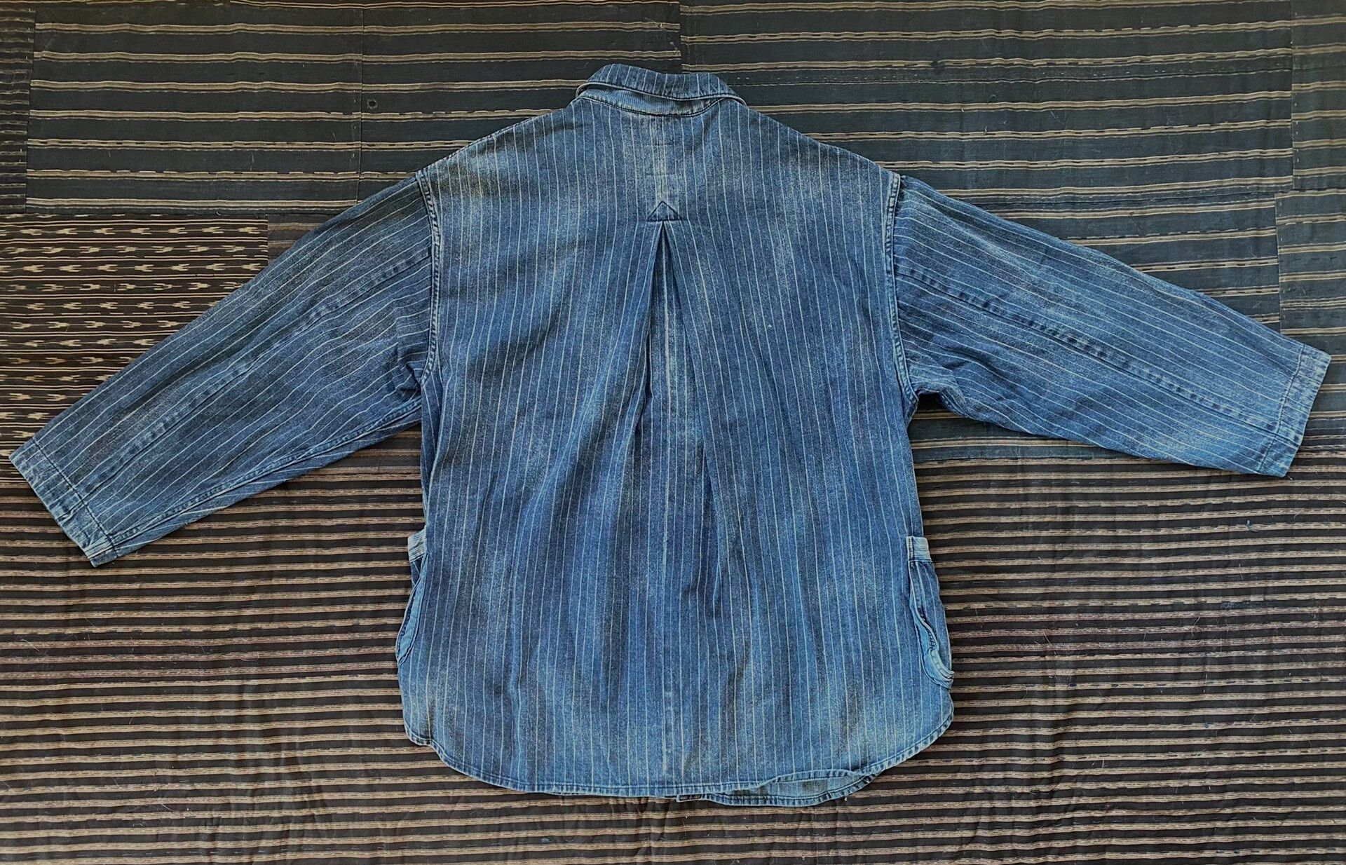 Porter Classic porter classic hawaiian denim jacket Size US L / EU 52-54 / 3 - 4 Thumbnail