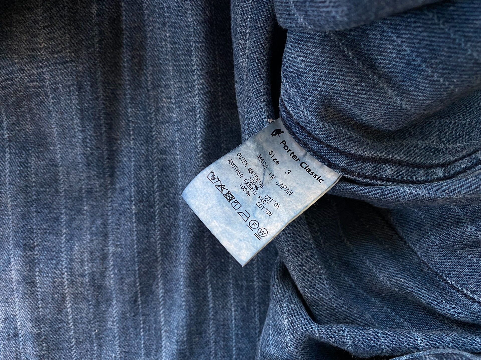 Porter Classic porter classic hawaiian denim jacket Size US L / EU 52-54 / 3 - 3 Thumbnail