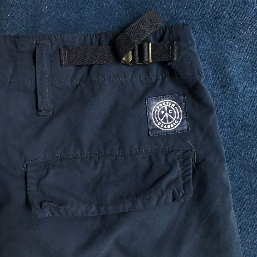 Porter Classic porter classic weather cargo pants in blue Size US 34 / EU 50 - 4 Thumbnail