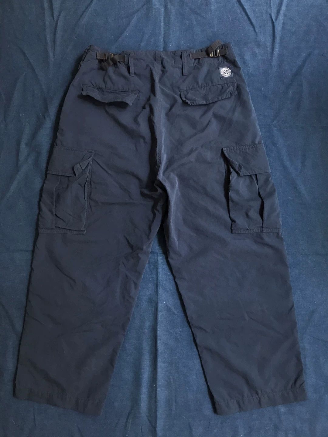 Porter Classic porter classic weather cargo pants in blue Size US 34 / EU 50 - 2 Thumbnail
