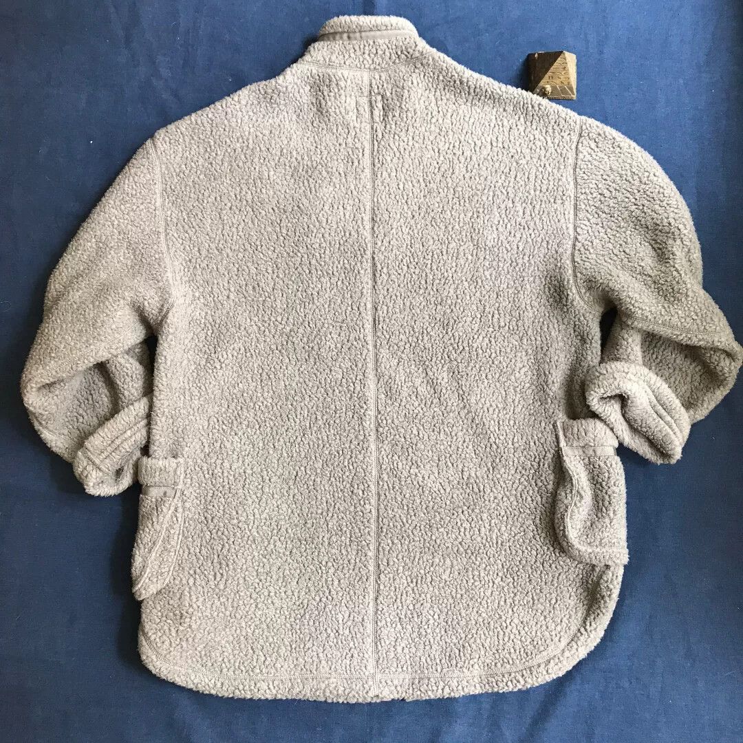 Porter Classic gray fleece jacket with zipper and pocket Size US L / EU 52-54 / 3 - 2 Thumbnail