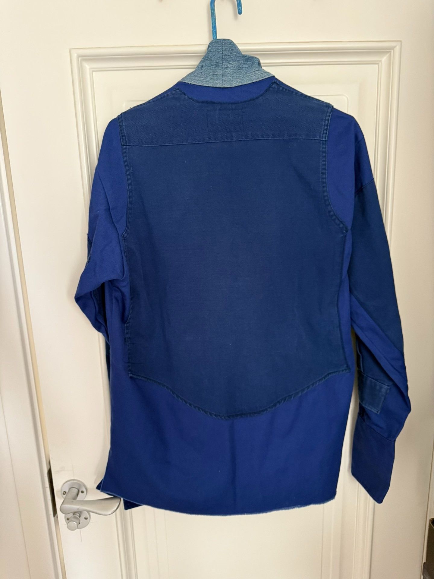 Greg Lauren grega lauren blue patchwork robe Size US M / EU 48-50 / 2 - 4 Thumbnail