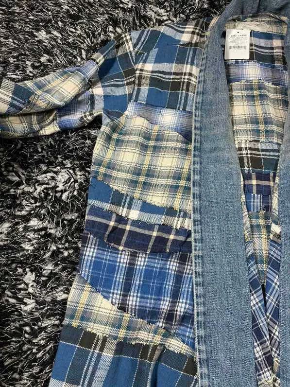 Greg Lauren greg lauren patchwork robe with denim accents Size US M / EU 48-50 / 2 - 4 Thumbnail