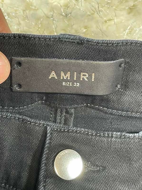 Amiri amiri cracked pink leather mx1 pants Size US 32 / EU 48 - 8 Thumbnail