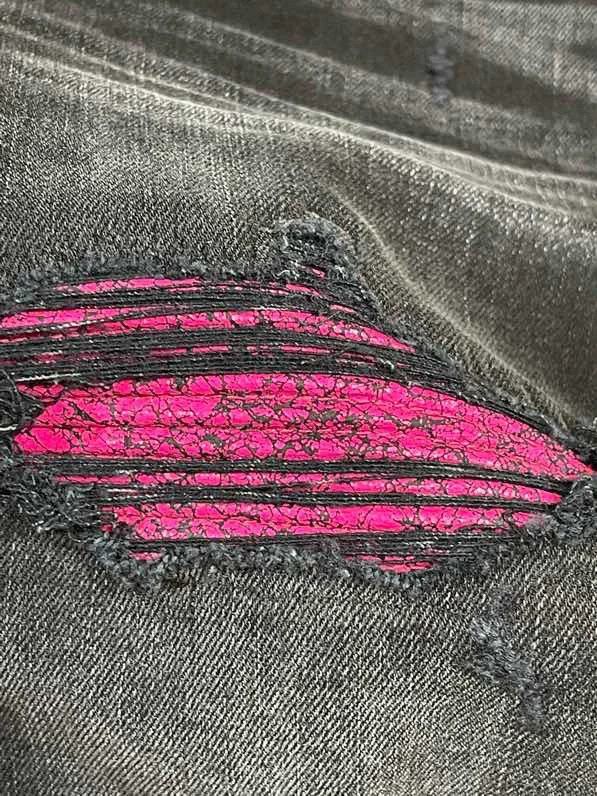 Amiri amiri cracked pink leather mx1 pants Size US 32 / EU 48 - 5 Thumbnail