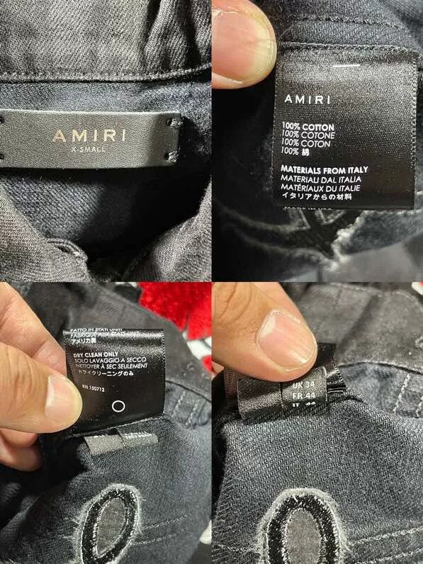 Amiri amiri lovers trucker denim jacket new Size US XS / EU 42 / 0 - 6 Thumbnail