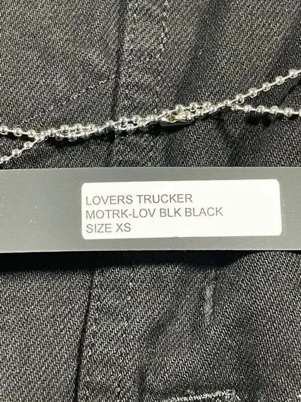 Amiri amiri lovers trucker denim jacket new Size US XS / EU 42 / 0 - 5 Thumbnail