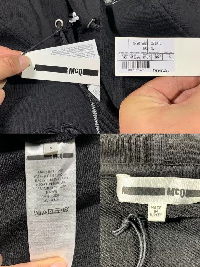 MCQ mcq alexander mcqueen embroidered hoodie Size US S / EU 44-46 / 1 - 6 Thumbnail
