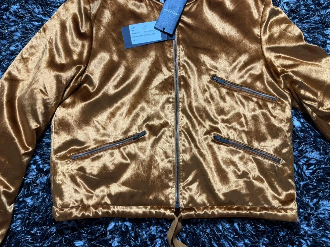 Yves Saint Laurent saint laurent velvet cotton bomber jacket Size US M / EU 48-50 / 2 - 5 Thumbnail