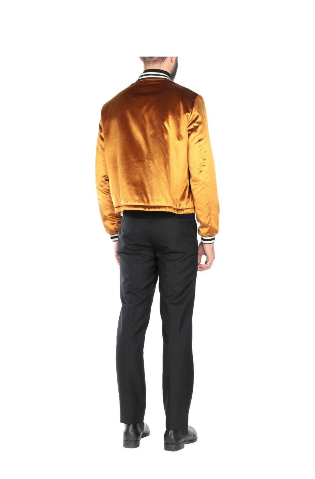 Yves Saint Laurent saint laurent velvet cotton bomber jacket Size US M / EU 48-50 / 2 - 8 Thumbnail
