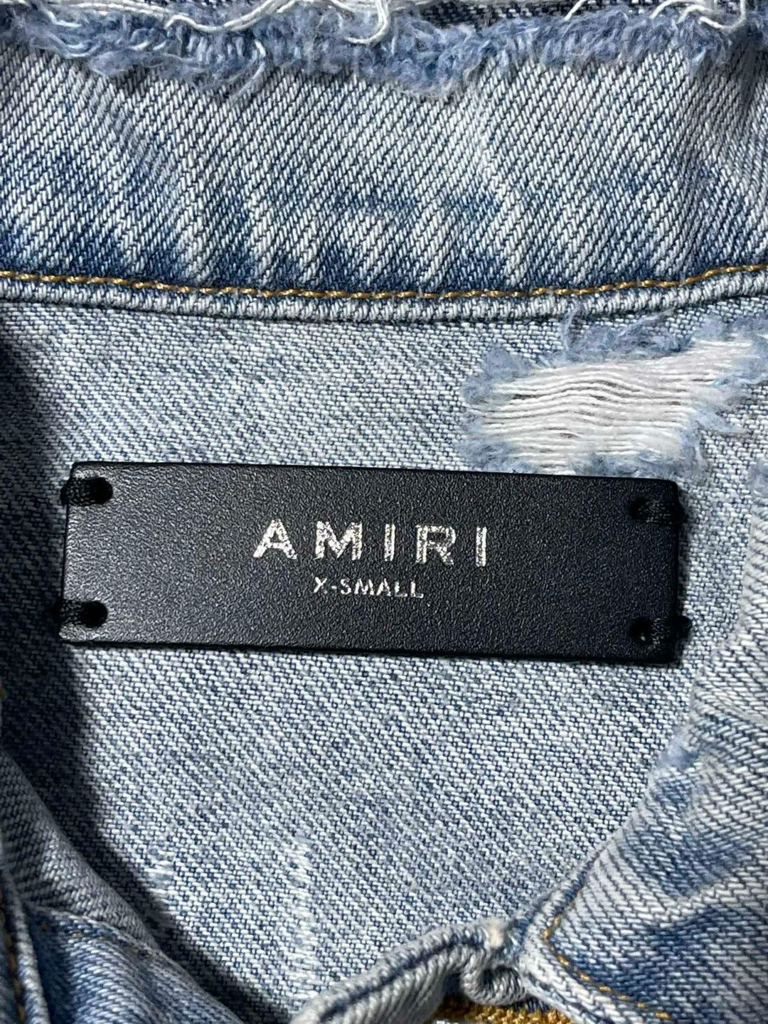 Amiri amiri alrbrush hollywood trucker jacket Size US XS / EU 42 / 0 - 3 Thumbnail