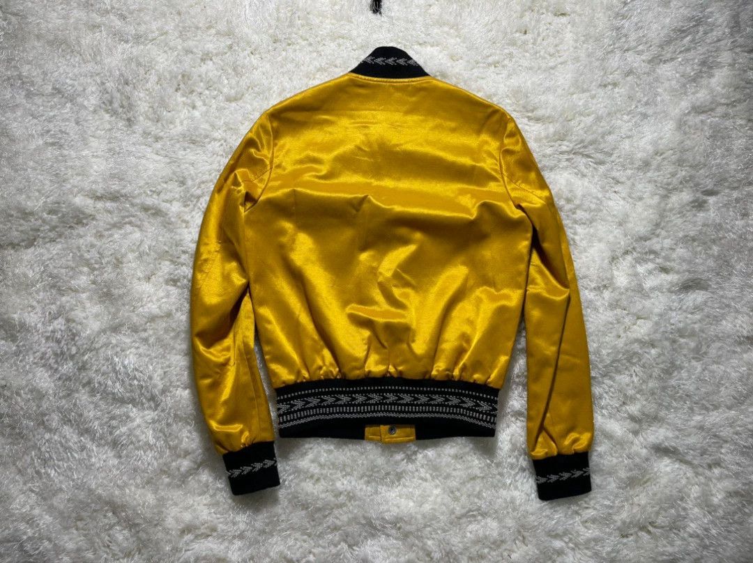 Yves Saint Laurent saint laurent gold bomber jacket Size US M / EU 48-50 / 2 - 2 Thumbnail